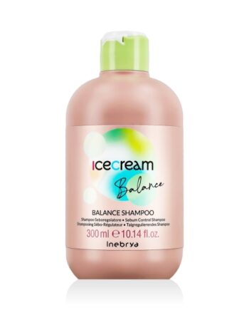 Inebrya Ice Cream Balance Shampoo til fedtet hår 300 ml
