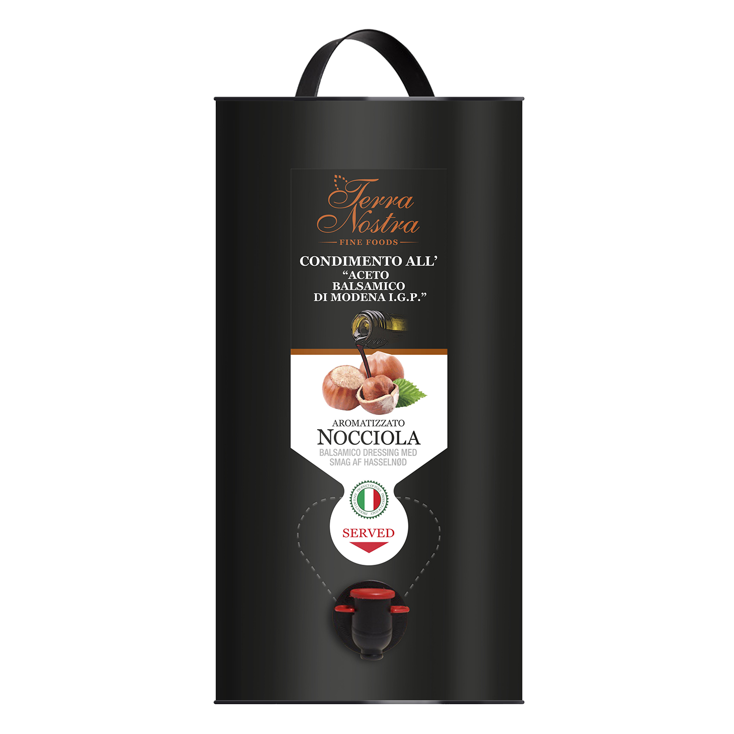 Italiensk Balsamico med Hasselnødsmag - Verde Abruzo