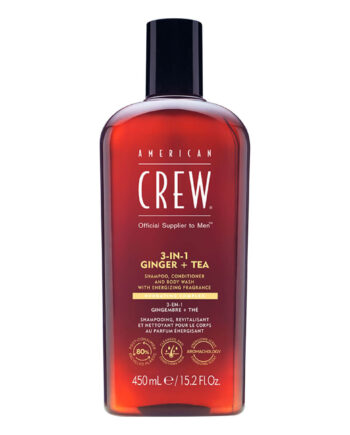 American Crew Ginger Tea 3-i-1 Shampoo og Body Wash 450 ml
