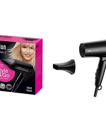 Braun Satin Hair 3 HD 350 - Rejsehårtørrer til dig!