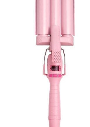 Mini Waver 25 mm i Lyserød fra Mermade Hair - Perfekt til Rejser