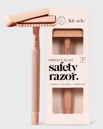 Kitsch Safety Razor med udskiftelige blade og shampoo bar