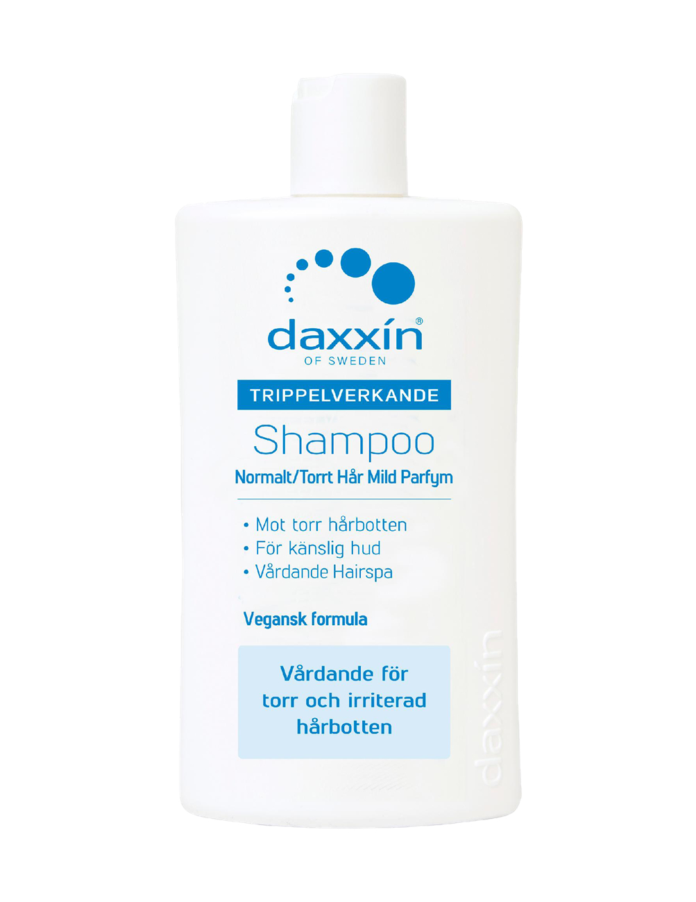 Daxxin Normal Tørshampoo 250 ml – Skånsom 3 i 1 Effekt