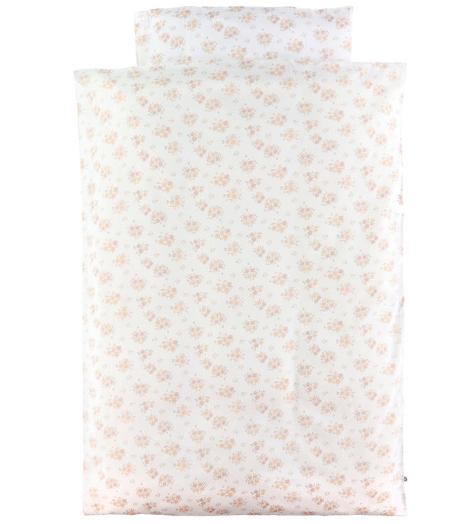 Hvid Müsli Junior Sengetøj - Balsam Rose