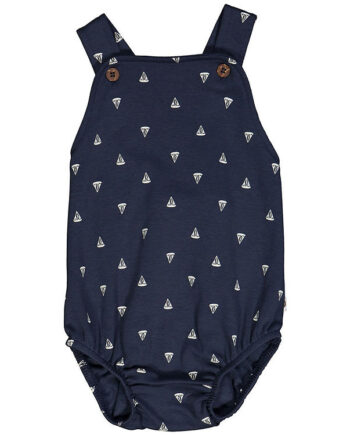 Hvid Müsli Sommerdragt med Sejlermotiv – Fantastisk Tilbud!