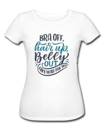 Økologisk Gravid T-shirt til Komfort og Stil