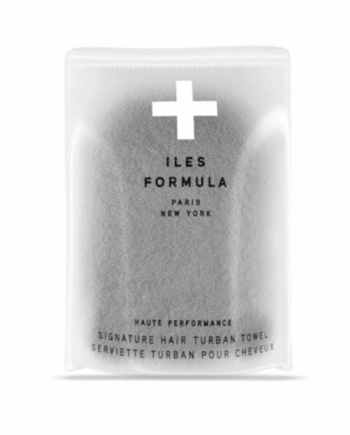 Iles Formula Hårturban Håndklæde - Grå Elegance