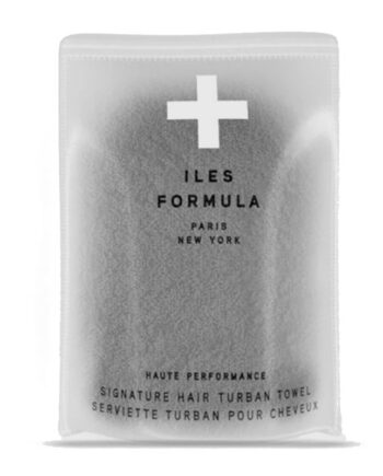 Iles Formula Håndklæde til Hår - Elegant Grå Tørrehåndklæde