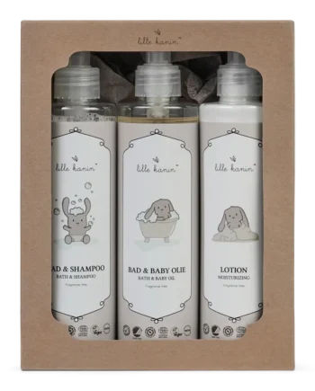 Spa-sæt Gaveæske – Lille Kanin til Babys Hudpleje