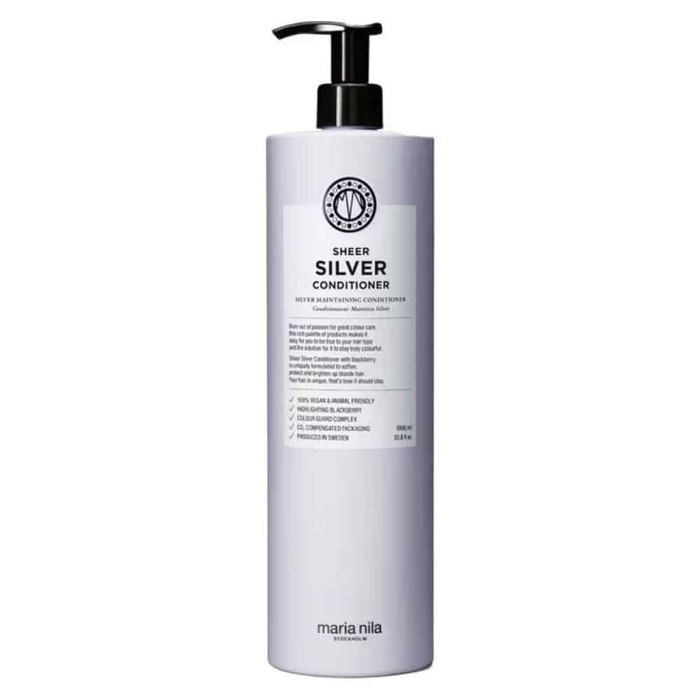 Maria Nila Sheer Silver Conditioner 1000ml - Neutraliser gult hår