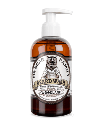 Mr. Bear Skægshampoo Woodland 250 – Naturlig Pleje til Skæg