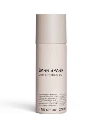 Nine Yards Mørk Spark Tørshampoo 200ml - Perfekt til Mørkt Hår