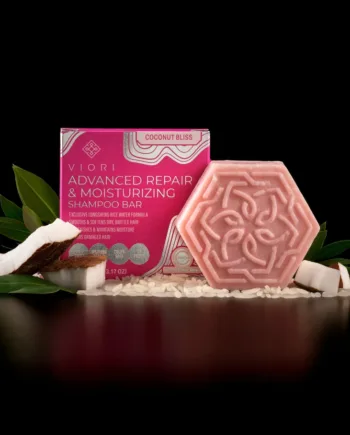 Viori Coconut Bliss Shampoo Bar til Tørt Hår - Miljøvenlig Pleje