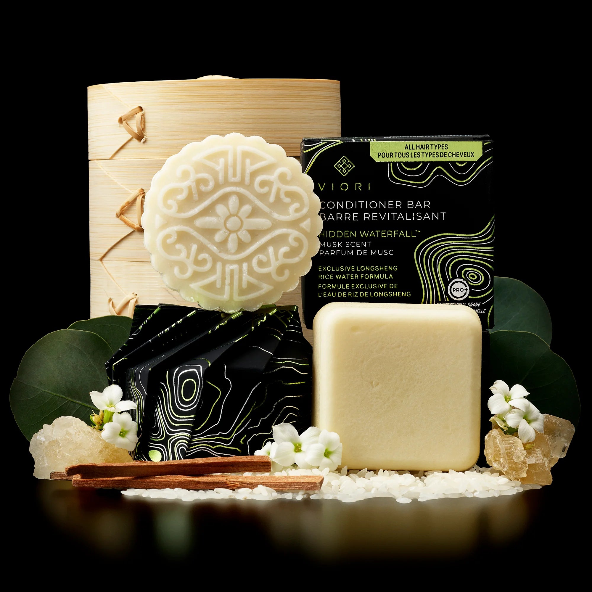 Viori Hidden Waterfall Pakke – Shampoo & Conditioner Bar