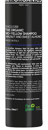 Gul Organics Anti-Gul Shampoo 250ml - Perfekt til Lys Hår