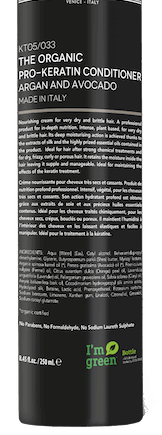 Organics Pro Keratine Conditioner 250ml – Nærende Pleje til Hår