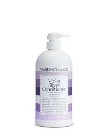 Waterclouds Violet Silver Balsam 1000ml - Perfekt til Blondt Hår