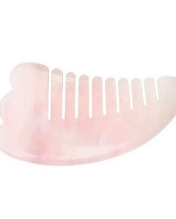 Rosa Gua Sha til Hårmassage - Pure Mind Kvarts