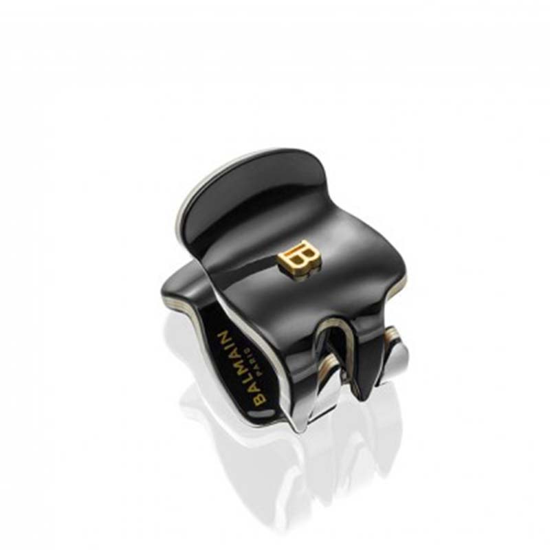 Balmain Hårklemme i Sort og Hvid – Eksklusiv Elegance