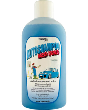 Besma Autoshampoo med Voks - Effektiv bilvask