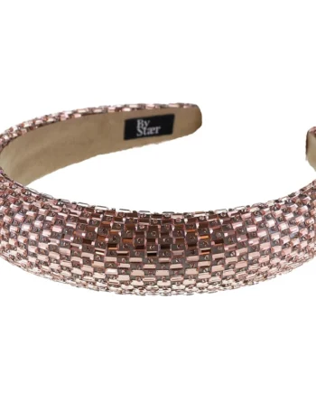 Glitrende Anine Hårbøjle i Rust – Elegance til Frisuren