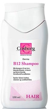 Cosborg Derma B12 Shampoo 150ml – Lindre Irriteret Hovedbund