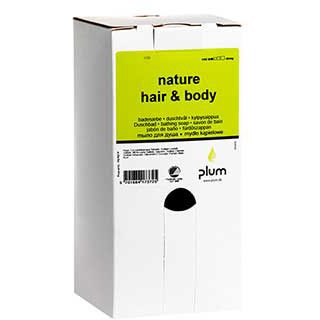 Plum Nature Mild Shampoo til Hår og Krop - Svanemærket