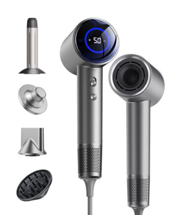 Jetstyle Pro Ion Hårtørrer med Udstyrspakke - Skønhedstilbud!
