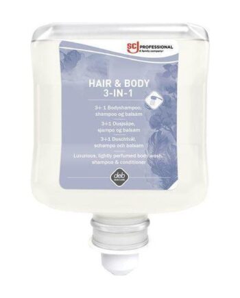 Deb 3-i-1 Luksus Shampoo, Balsam & Kropsvask - 1000 ml
