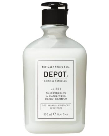 Depot 501 Fugtgivende & Rensende Skægshampoo 250 ml