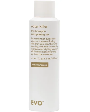 Evo Water Killer Tørshampoo Brun 200 - 2-i-1 Styling Spray