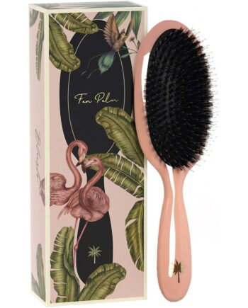 Fan Palm Hårbørste Medium - Blush til Daglig Forkælelse
