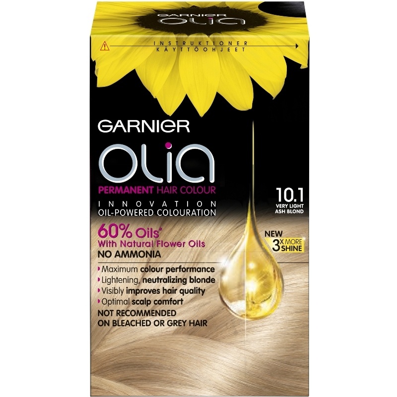 Garnier Olia Meget Lys Aske Blond - Permanent Hårfarve