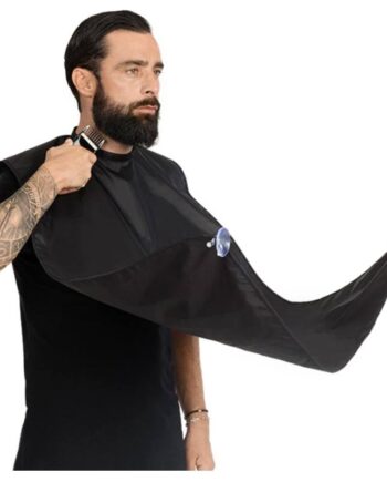 Sort Barberkappe til Spejl – Undgå Hår Rod!