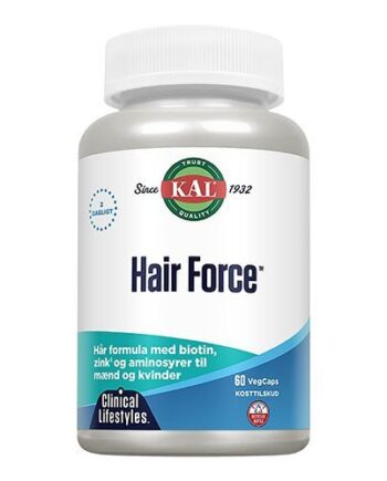 Hair Force Kapsler – Styrk dit hår med Vitaminer og Aminosyrer