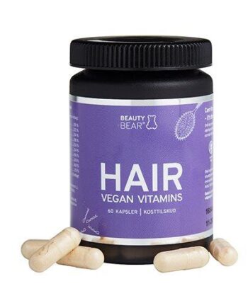 Vegan Kapsler til Hår – Beauty Bear Prettyhair 5701629017008