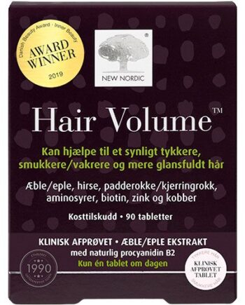 Ny Nordic Hår Volume Tabletter – Styrk dit hår naturligt!