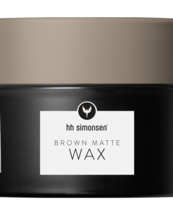HH Simonsen Brown Matte Wax - Langtidsholdbar Stylingvoks