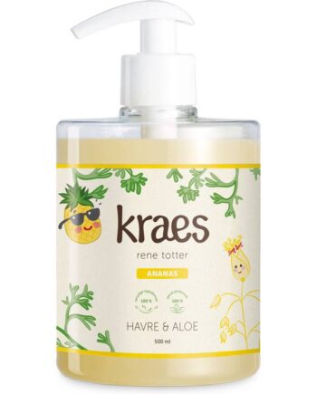 Kraes Rene Totter Shampoo Ananas 500 ml – Børneshampoo