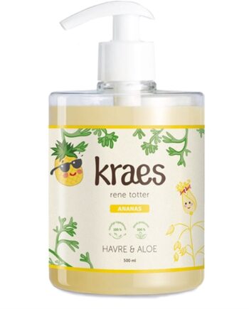 Kraes Havre Aloe Shampoo med Ananasduft 500 ml - 4 for 3!