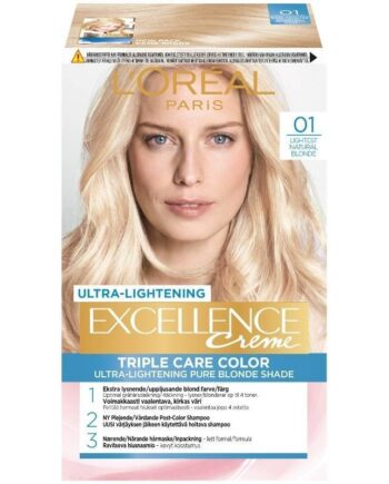 L'Oréal Paris Excellence Lysblond Hårfarve til Gråhår