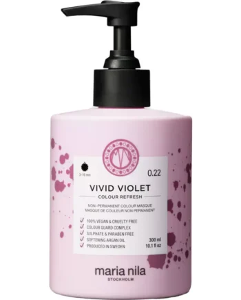Maria Nila Colour Refresh 300 Vivid Violet - Hårkur tilbud