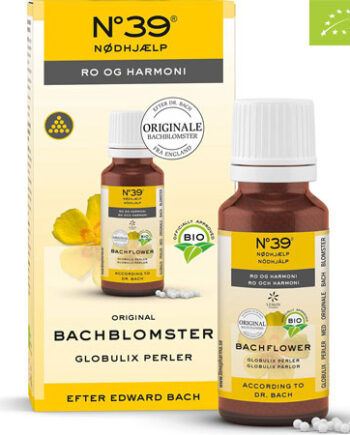 Bachflower 39 Økologiske Globulix Perler - Nødhjælp 20g