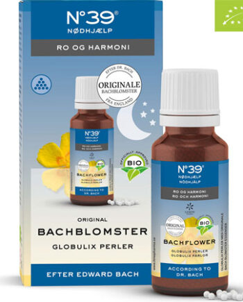 Bachflower 39 Søvn Økologiske Globulix Perler 20g