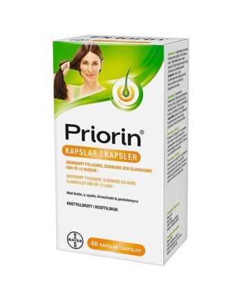 Priorin Biotin Kapsler - 60 stk til sund hårvækst