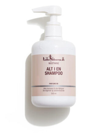 Pudderdåserne Mild Shampoo 500ml – Skånsom Hårpleje