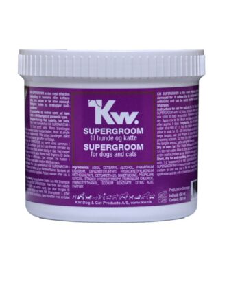Super Groom 450g – Effektiv pelsolie til hunde og katte