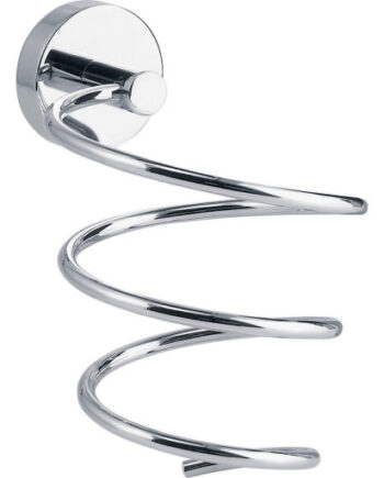 Krom Tesa Smooz Holder til Hårtørrer - Rustfri Design