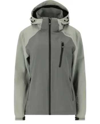 Grøn Weather Report Brunia Regnjakke til Damer - PFC-fri