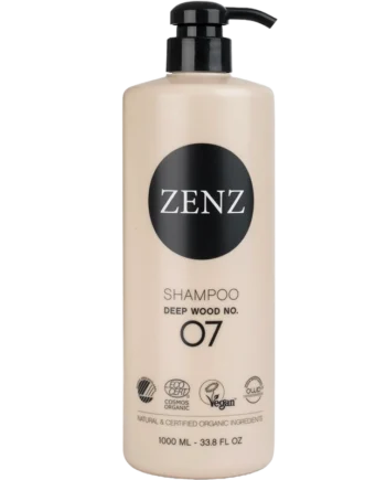 Zenz Deep Wood Shampoo 1000 - Fugt og Styrke til Håret